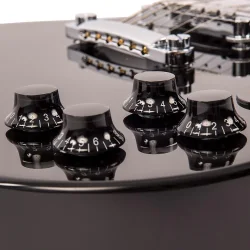 Vintage VS6B ReIssued Boulevard Black Elektrisk Guitar