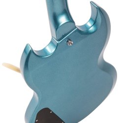 Vintage VS6VGHB ReIssued with vintage style Vibrato Gun Hill Blue Elektrisk Guitar
