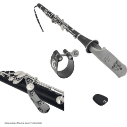 sml Paris CLC100 klarinet tone C inkl. bl�d kuffert 