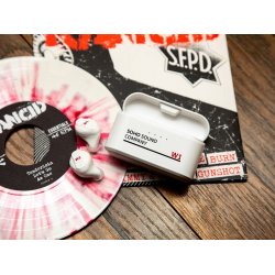 Soho W1 White �gte tr�dl�se stereo-h�retelefoner med indbygget powerbank