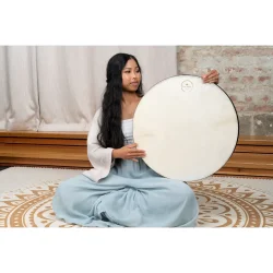 Meinl Sonic Energy WD22WB Blge Tromme m/et syntetisk skind &amp; et gede skind (22"/56cm,Valndbrun)