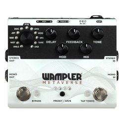 Wampler Metaverse Multi-Delay Effects Box med avanceret DSP Delay Pedal
