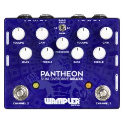 Wampler Pantheon Deluxe Dual Overdrive Pedal 