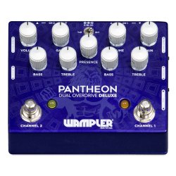Wampler Pantheon Deluxe Dual Overdrive Pedal 