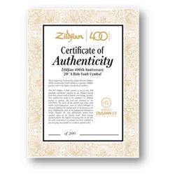 Zildjian 15" 400th Anniversary Vault Crash Limited Edition! (Kun 4 stk i Skandinavien)