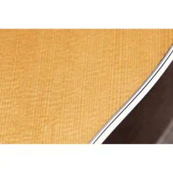 Tyma TF-28E Western Guitar inkl. kraftig transportkuffert, capo, plektre &amp; rem