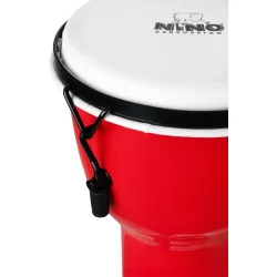 NINO Percussion NINO-PMDJ-R 8'' Syntetisk Djembe (R�d)