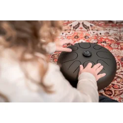 Meinl Sonic Energy STD1VB 12" Steel Tongue Drum (A-mol, vintage brun) inkl. taske &amp; k�ller 