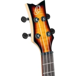 Ortega NEO-U-TSB Neo Serien Solid Tenor Ukulele m/mikrofon inkl taske (Tobacco Sunburst)