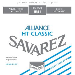 Savarez 540J Alliance HT Classic High Tension Spansk Guitar Strenges�t 