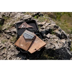 Meinl Sonic Energy KL1701S Solid Kalimba C Dur 17 Noder (Sort Valn�d) inkl. tilbeh�r 