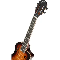 Ortega RTPX-U-ACA TourPlayer Serien Tenor Ukulele m/mikrofon inkl taske (Gloss Burst)
