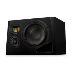 Adam Audio A8H (venstre side) A-Series Aktiv 3-vejs Bass Reflex Nearfield Monitor med 8'' Woofer