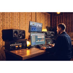 Adam Audio S3H S-Series Aktiv 3-vejs High End Precision Midfield Studio Monitor med  2 x 7 Woofer