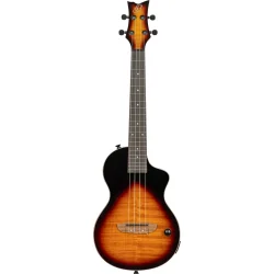 Ortega NEO-U-TSB Neo Serien Solid Tenor Ukulele m/mikrofon inkl taske (Tobacco Sunburst)