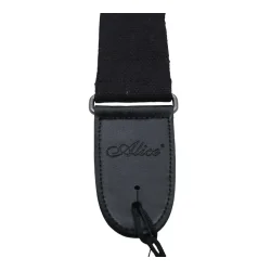 Alice A040 SS1 Vvet Nylon 50mm Guitarrem (Sort) 