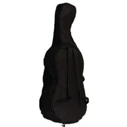Arvada Foret Nylon Cello Taske m/skulderrem &amp; lomme (passer til 3/4 og 4/4 celloer)