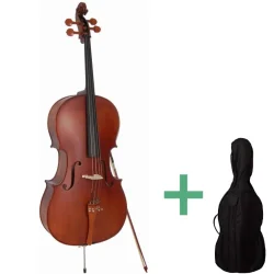 Arvada MC761B 4/4 Strrelse Celloinkl. bue &amp; foret taske 