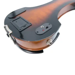 Arvada WN009 4/4 Strrelse Elektrisk Violin m/pickup inkl. bue, kuffert &amp; tilbehr 