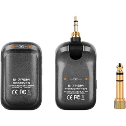 NUX B-7PSM Tr�dl�st In-Ear Monitorsystem m/Stereo &amp; Ladeetui