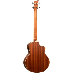 Ortega D7CE-4-L Venstreh�ndet 4-strenget Akustisk Bas m/mikrofon &amp; cutaway (Spruce/ Mahogany Natural)