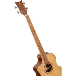 Ortega D7CE-4-L Venstreh�ndet 4-strenget Akustisk Bas m/mikrofon &amp; cutaway (Spruce/ Mahogany Natural)