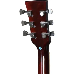 Beaton Hero Left TB Venstrehnds Elektrisk Guitar (Teabrown)