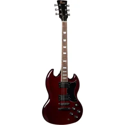 Beaton Lively WR Elektrisk Guitar (Winered)   