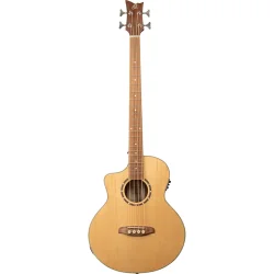 Ortega D7CE-4-L Venstreh�ndet 4-strenget Akustisk Bas m/mikrofon &amp; cutaway (Spruce/ Mahogany Natural)