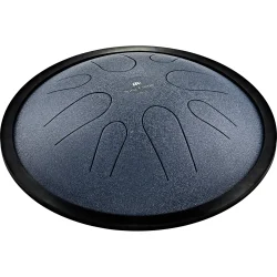 Meinl Sonic Energy CSTD2NB Kompakt Steel Tongue Drum (C-Moll, 8 Toner, 432 Hz, Marinebl�)