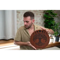 Meinl Sonic Energy RDS10MTOL Regn Disk 12" / 30,5 cm Stream Sound (Moon Phases &amp; Tree Of LIfe) inkl. tilbeh�r