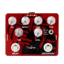 Caline CP-68 Delay + Distortion guitarpedal   
