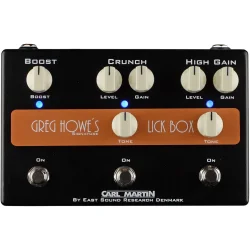 Carl Martin Greg Howe's Lick Box Guitar Effekt Pedal (Gerg Howe signatur pedal) 