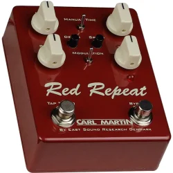Carl Martin Red Repeat Ekko Guitar Effekt Pedal