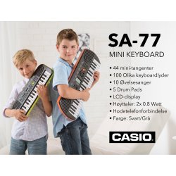 Casio SA-77 Keyboard
