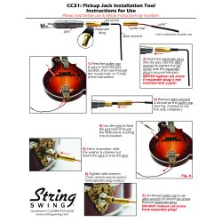 String Swing CC31 Pickup Jack Installations V�rkt�j