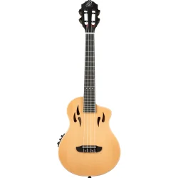 Ortega RTPS-U-NAT TourPlayer Serien Tenor Ukulele m/mikrofon inkl taske (Gloss Naturlig)
