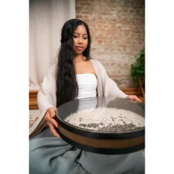 Meinl Sonic Energy WD16WB Blge Tromme m/et syntetisk skind &amp; et gede skind (16"/40cm,Valndbrun)