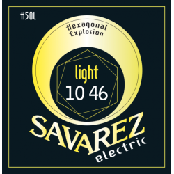 Savarez H50L Hexagonal Explosion Serien 10-46 Elektrisk Guitar Strengest