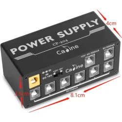 Caline CP-204 Mini Power Multi Strmforsyning (8 udtag)  