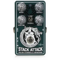 Caline CP-509 Stack Attack Guitarpedal/Effektpedal - Kompressor/Overdrive (Elektrisk Guitar)