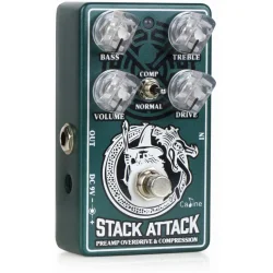 Caline CP-509 Stack Attack Guitarpedal/Effektpedal - Kompressor/Overdrive (Elektrisk Guitar)