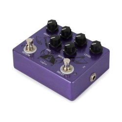Caline CP-80 Purple Repeat Reverb delay guitarpedal    
