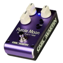 Carl Martin Purple Moon Vibrato &amp; Fuzz Elektrisk Guitar Effekt Pedal
