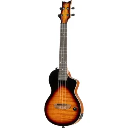 Ortega NEO-U-TSB Neo Serien Solid Tenor Ukulele m/mikrofon inkl taske (Tobacco Sunburst)