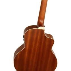 Ortega D7CE-4-L Venstreh�ndet 4-strenget Akustisk Bas m/mikrofon &amp; cutaway (Spruce/ Mahogany Natural)