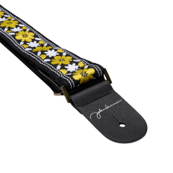 D'Addario Accessories 50JL00 John Lennon Rooftop Guitar Strap Vvet Jacquard Guitarrem