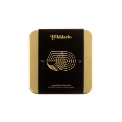 D'Addario Fretted DATIN50A Limited Edition Strengest (EXL110+EJ16) 50th Anniversary String Bundle