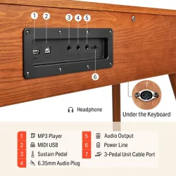 Donner DDP-80PRO Elektrisk Klaver