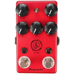 Demonfx ATDS Guitarpedal/Effektpedal - Overdrive/Boost (Elektrisk Guitar)